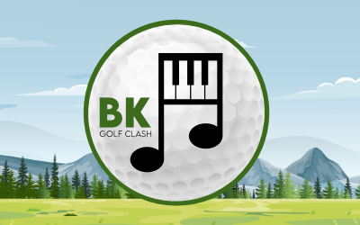 image of BK golf clash logo and scenery assets