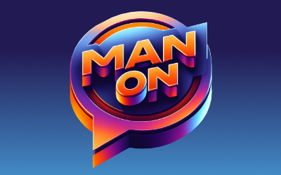 image of 3d man on football manager logo